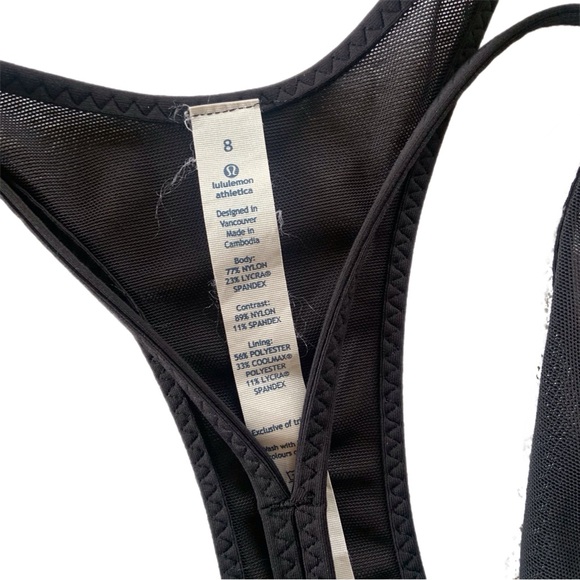 Lululemon Pedal Pace Tank Top Dream Catcher Embossed Black - Picture 7 of 13